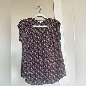 NWOT - DR2 Paisley Print Women's Top